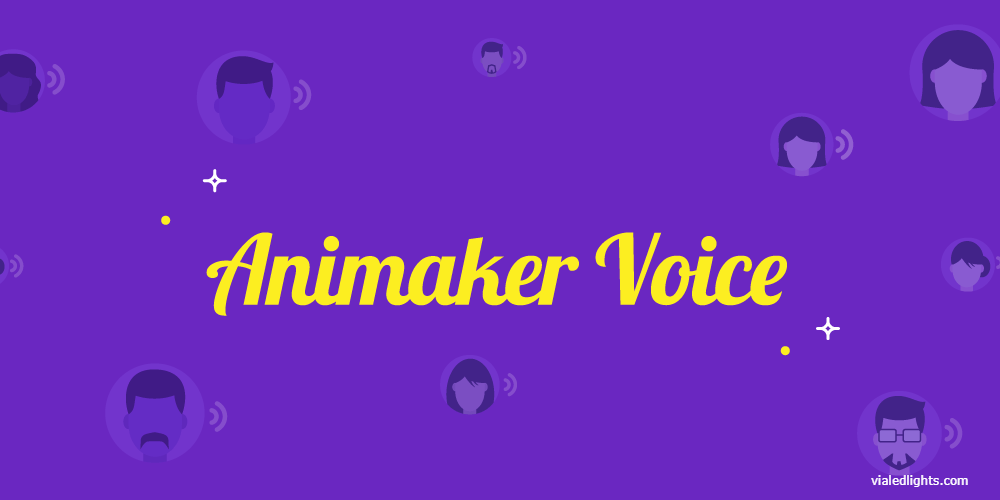 Animaker Voice tool